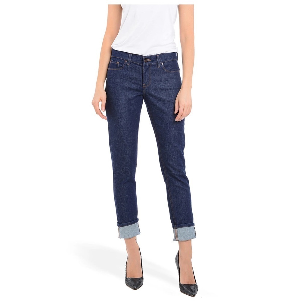 Mott & Bow | Boyfriend | Rolled Hem | Dark Wash | 5 Pocket | Jeans | Size 29x30